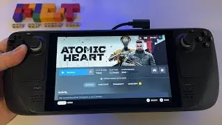 Atomic Heart - Steam Deck gameplay | 60 FPS high settings graphics