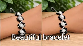 Diy Beautiful Beads Bracelet | How To Make Bracelet For Beginner's Best Friend Handmade Gift     
