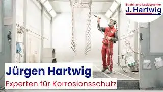 Sandstrahl- und Lackierarbeiten in Hennef:  J&uuml;rgen Hartwig GmbH (2022)[Imagefilm]