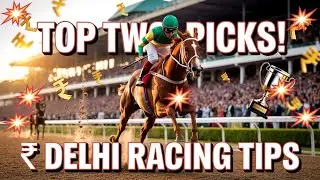 Delhi Racing |Top Two Selection  For  16-12-2025 🏇🔥#delhiracetips