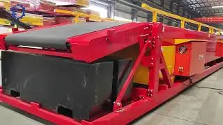 Truck Loading Unloading Mobile Telescopic Belt Conveyor