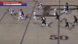 Peabody vs  Adamsville Kick Off Return by Xavier Ball