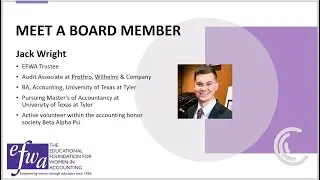 EFWA Meet A Member | Jack Wright