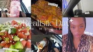 REALISTIC DAY IN MY LIFE ♡ | *non aesthetic* | cook with me, target runs & skin care