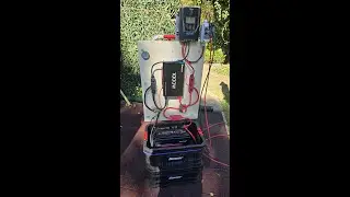 1000watt solar hand truck inverter walk through