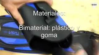 Review / Unboxing de las  Aletas  Tusa Solla para submarinismo