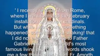 A Letter From Fr  Gruner   October 2015!!!