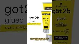 got2b glued styling spiking hair gel#glue #wigglue