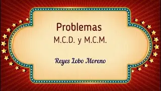 Problemas de M C D  y M C M.