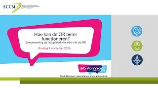 Webinar Hoe kan de OR beter functioneren?