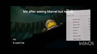 Me after seeing Marvel in my spell bee book but not dc