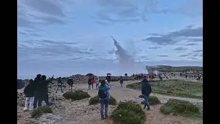 Bufones de Pria.  Insane Sea Blowholes in Spain &mdash; Pr&iacute;a Wave Explosion!