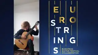 Francisco Luis (Portugal) Eurostrings artist - Concert for Peja International Guitar Festival 2021