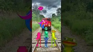 Pink, colour frock & Green colour aliendancevstraindriver tom #funny #video #viral #vfx #trending