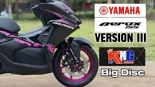 King of Drag 260mm Big Disc for Aerox V3!!!