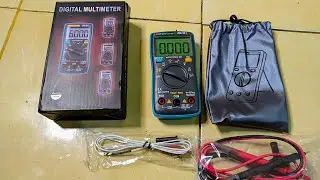 Multitester  AVO meter Digital Murah fitur Wah ZOTEK ZT-102 alat media belajar  elektronik