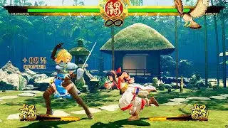 Charlotte vs Nakoruru (Hardest AI) I Samurai Shodown