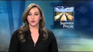 Sandpiper Pipeline Meetings - Lakeland News at Ten - January 2, 2015