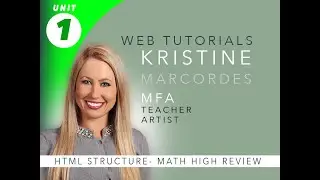 HTML BASICS MATH HIGH (Mrs. Marcordes)