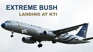 Extreme Bush Landing at KTI #automobile #aviation #planespotting