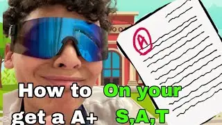 How to get a A+ on your state test