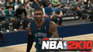 NBA 2K10 (Xbox 360) Play Now Online | OJ Mayo is a BUCKET!!