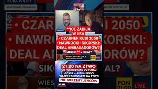 Gałązka NA ŻYWO: ICE zabija w Minneapolis. Czarnek kusi Polskę 2050. Nawrocki&ndash;Sikorski ambasadorowie