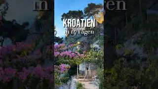 Kroatien Sehensw&uuml;rdigkeiten in 14 Tagen #travel #urlaub #kroatien