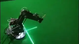 Theremino  and Windows 10/11 drive Theremino COBOT moving a green LASER cross