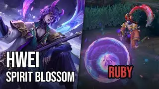 Ruby Spirit Blossom Hwei Skin | League of Legends