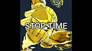ZA WARUDO/SOUND EFFECT : TIME STOP