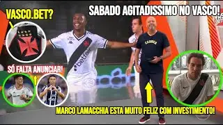RAYAN SE CONSOLIDA NO VASCO! MARCO LAMACCHIA ANIMADO COM O VASCO! VASCO.BET SURGINDO!