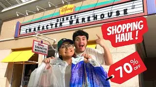 CRAZY DEALS $$$ DISNEY'S CHARACTER WAREHOUSE SHOPPING IN 2023! DISNEY SPRINGS VS PREMIUM OUTLETS!