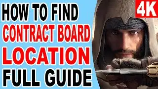 Contracts Board Location - Side Quest Mission Board Locations - Assassin's Creed Mirage PS5 Console