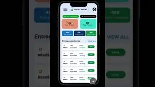 Restaurant Management Admin Apps (Flutter Apps for Android & iOS)