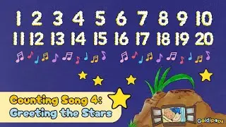 🎵 Anton the Ant 4️⃣ | Greeting the Stars ⭐️💤 | Numbers 1 to 20