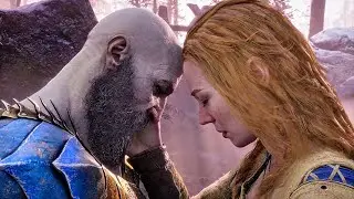 GOD OF WAR RAGNAROK: ÚLTIMO MOMENTO DE KRATOS COM FAYE! CENA FANTÁSTICA! PT-BR! #godofwarragnarok