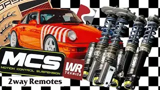 Installing MCS 2 Way Remotes Coilovers on my Porsche 964 RS America