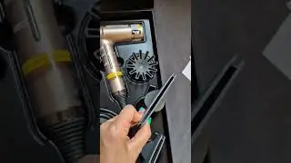 GA.MA IQ2 Perfetto Rose Gold hair dryer unboxing