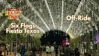 Six Flags Fiesta Texas | Off-Ride, Holiday in the Park (2025)