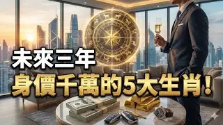 未來三年，身價千萬的5大生肖！