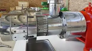 New High  Tech Real Cold Presses made in Iran Cold seeds Pressing  date Nov.2017