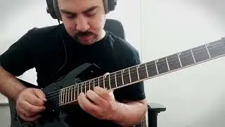 Pagan's Mind - The Prophecy Of Pleiades (main solo ) Cover by Faraz Alimoradian