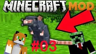 #03 #minecraft #mod FILFOX HA AGGIUNTO MOD, I TOPI STANNO ARRIVANDO