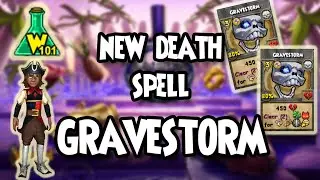 Wizard101: 🚧TEST REALM🚧 DEATH SPELL - GRAVESTORM ANIMATION