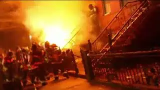 Caught on Video: Four Brooklyn Firefighters Hurt After Burning Facade Collapses