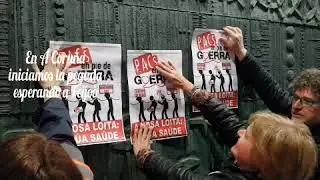 Inicio campa&ntilde;a electoral #pacsenpiedeguerra