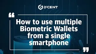 [CN sub]D'CENT Wallet: Guide - How to use two hardware wallets in Android