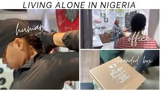 LIVING ALONE IN NIGERIA | DAYS IN MY LIFE | INTROVERT VLOG
