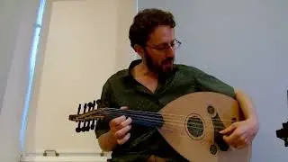 Turkish oud lesson: Huseyni/Bayati, most common middle eastern scale